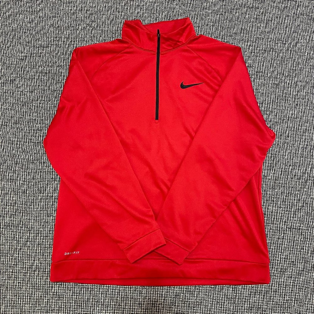 Nike Dri-Fit Red Running Jacket Size XXLarge
